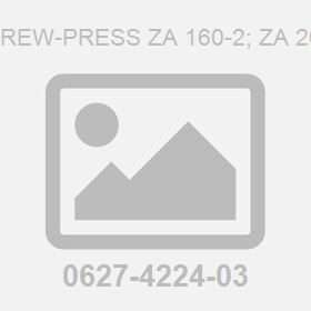 Screw-Press Za 160-2; Za 200-